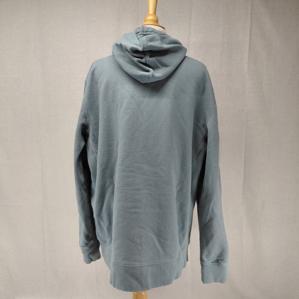 Life is Good Hiking through the Woods Every Wear Hoodie Sweatshirt Lt Blue Sz XL - Picture 5 of 6